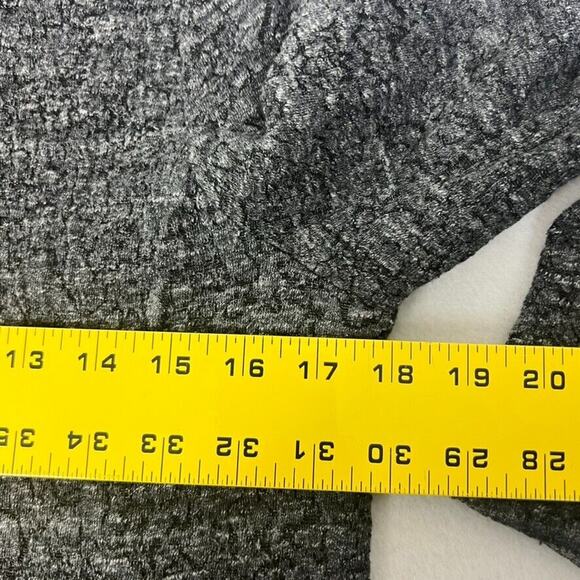 Eileen Fisher Stand Jacket Womens PP Gray Terrazzo Stretch Ripple Zip Up Collar - Picture 4 of 7